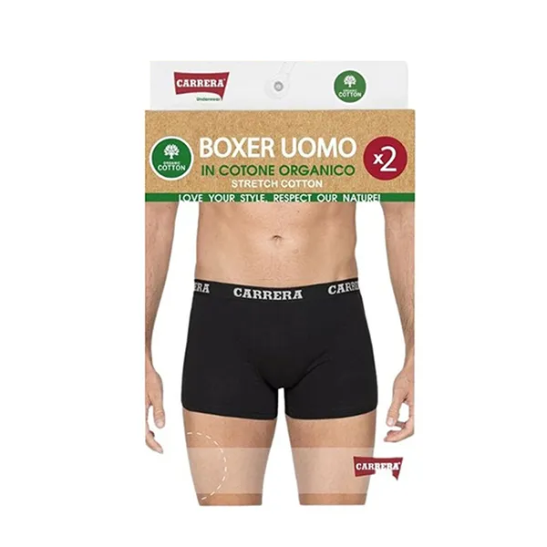 Set 2 Quần Lót Nam Carrera Jeans 8C6672_899 Màu Đen Size M - Thời trang - Vua Hàng Hiệu