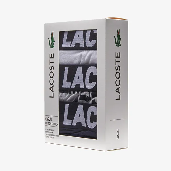 Set 3 Quần Lót Nam Lacoste Men's Underwear 5H9956 00 5KC Nhiều Màu Size XS - Thời trang - Vua Hàng Hiệu