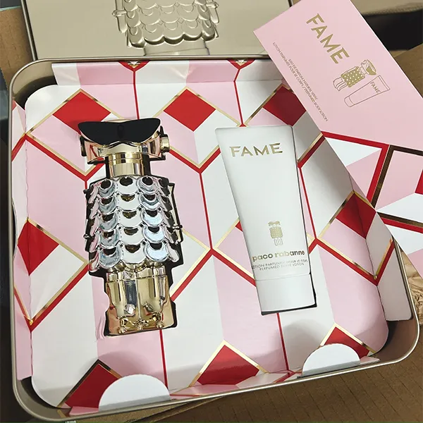 Set Nước Hoa Nữ Paco Rabanne Fame 2 Món (EDP 80ml, Body Lotion 100ml) - Nước hoa - Vua Hàng Hiệu
