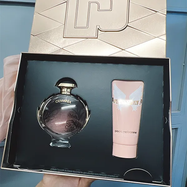 Set Nước Hoa Nữ Paco Rabanne Olympea Blossom 2 Món (EDP 80ml, Body Lotion 100ml) - Nước hoa - Vua Hàng Hiệu