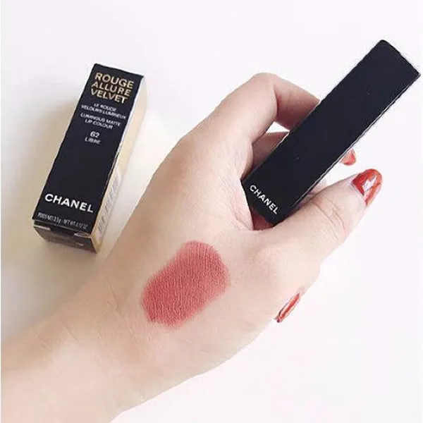 Son Chanel 62 Libre Màu Hồng Đất