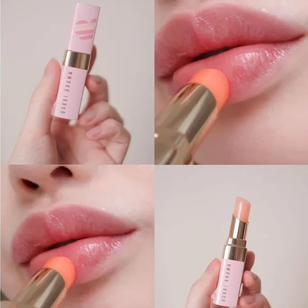 Son Dưỡng Bobbi Brown Extra Lip Tint Bare Nectar Màu Hồng Nude - Son Môi - Vua Hàng Hiệu