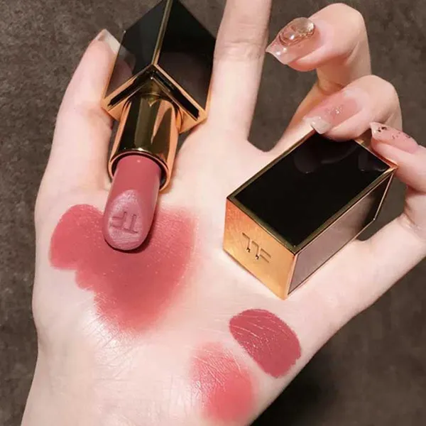 Son Tom Ford Lip Color Matte 511 Steel Magnolia Màu Trà Sữa Đào - Son Môi - Vua Hàng Hiệu