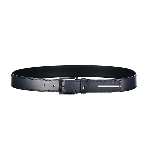 Thắt Lưng Nam Tommy Hilfiger Belt AM0AM11226_BLU_DW6 Màu Xanh Navy Size 95 - Thắt lưng - Vua Hàng Hiệu