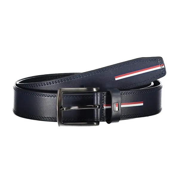 Thắt Lưng Nam Tommy Hilfiger Belt AM0AM11226_BLU_DW6 Màu Xanh Navy Size 95 - Thắt lưng - Vua Hàng Hiệu