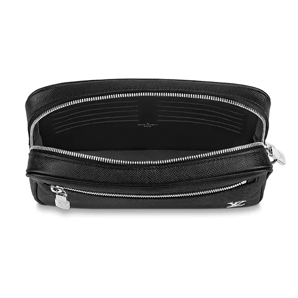 Túi Cầm Tay Louis Vuitton LV Pochette Kasai M30441 Màu Đen