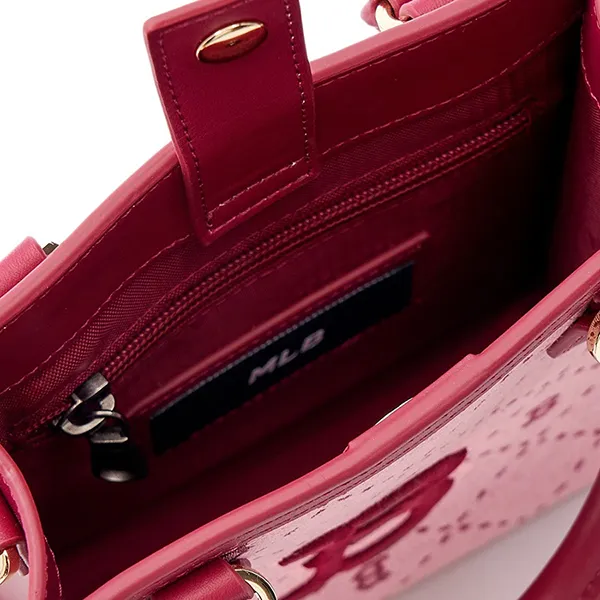 Túi Đeo Chéo MLB Classic Monogram Jacquard Boston Red Sox Bag 7ACRMD93N-43PCD Màu Hồng