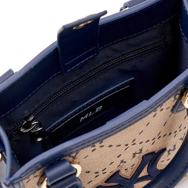 Túi Đeo Chéo MLB Classic Monogram Jacquard New York Yankees Bag 7ACRMD93N-50BGS Màu Beige