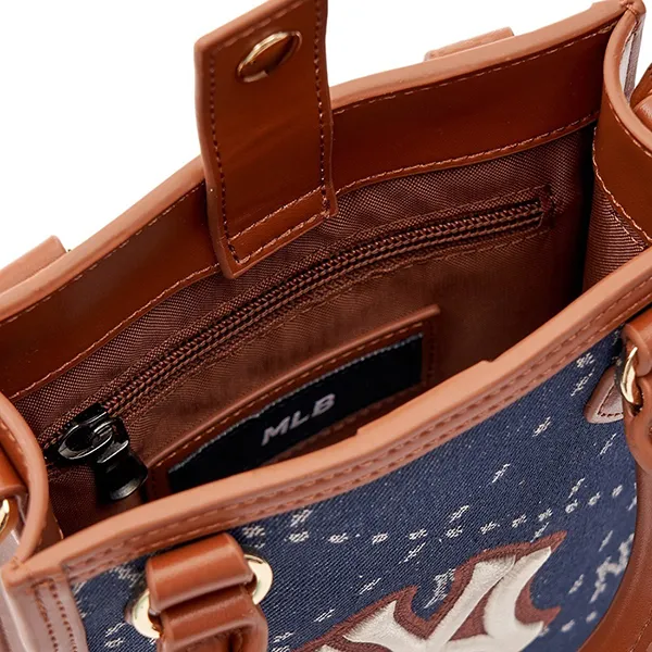 Túi Đeo Chéo MLB Classic Monogram Jacquard New York Yankees Bag 7ACRMD93N-50NYS Màu Xanh Navy