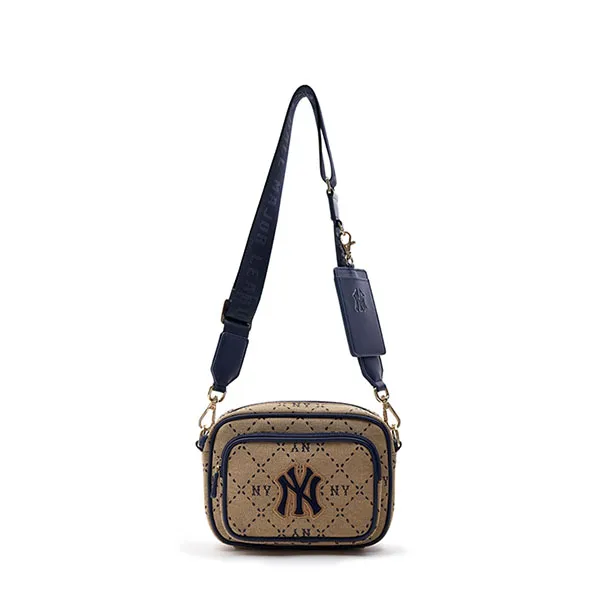 Túi Đeo Chéo MLB Monogram JQD New York Yankees 7ACRMD73N - 50BGS Màu Be - Túi xách - Vua Hàng Hiệu