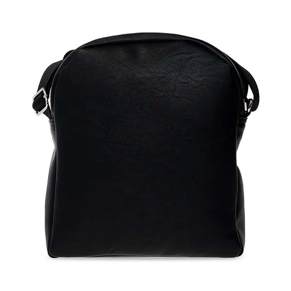 Túi Đeo Chéo Nam Dsquared2 Black Leather With Logo Printed CBM003316805228 Màu Đen