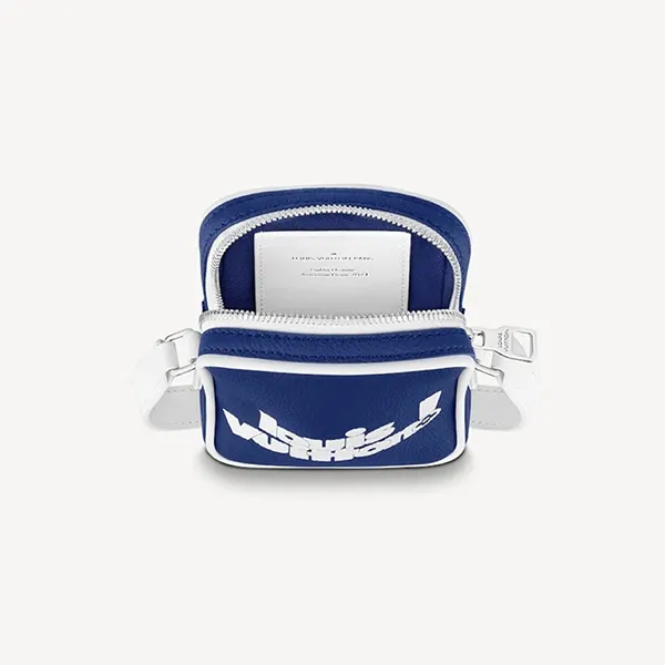 Túi Đeo Chéo Nam Louis Vuitton LV Everyday Danube M45893 Màu Trắng Xanh - Túi xách - Vua Hàng Hiệu