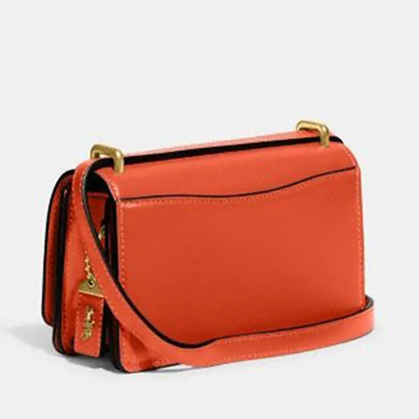 Túi Đeo Chéo Nữ Coach Bandit Crossbody CD724 B4B4D Orange Màu Cam
