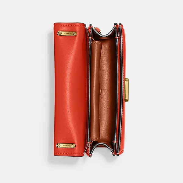 Túi Đeo Chéo Nữ Coach Bandit Crossbody CD724 B4B4D Orange Màu Cam