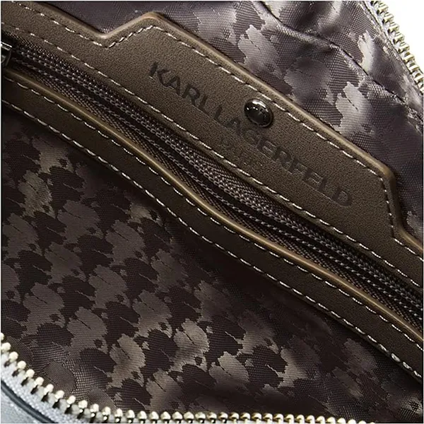 Túi Đeo Chéo Nữ Karl Lagerfeld Paris Maybelle Camera Crossbody Màu Nâu Xám