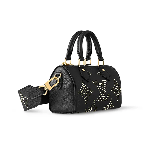 Túi Đeo Chéo Nữ Louis Vuitton LV Nano Speedy M46745 Màu Đen