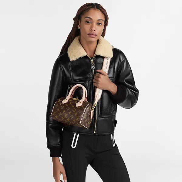 Túi Đeo Chéo Nữ Louis Vuitton LV Speedy Bandoulière 20 M46222 Màu Nâu - Túi xách - Vua Hàng Hiệu