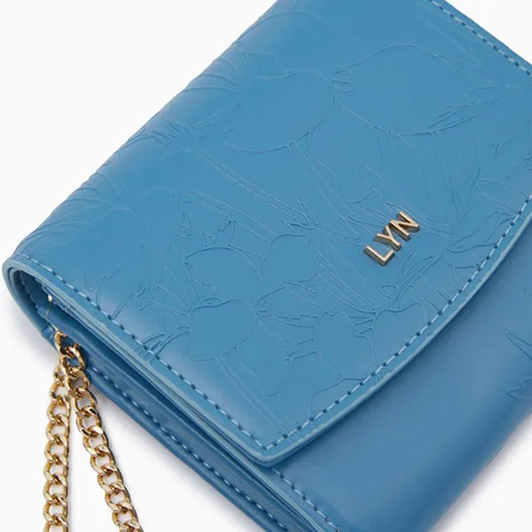 Túi Đeo Chéo Nữ Lyn Gale Wallets On Chain LL23WWF003 Blue Màu Xanh Da Trời - Túi xách - Vua Hàng Hiệu