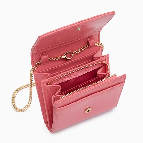 Túi Đeo Chéo Nữ Lyn Gale Wallets On Chain LL23WWF003 Pink Màu Hồng - Túi xách - Vua Hàng Hiệu