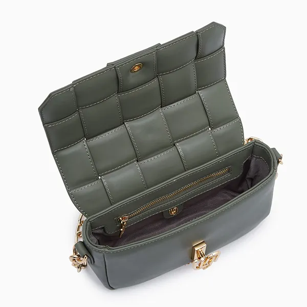 Túi Đeo Chéo Nữ Lyn Infinite Gypsy Crossbody Bags Green LL23MBF081 Màu Xanh Olive - Túi xách - Vua Hàng Hiệu