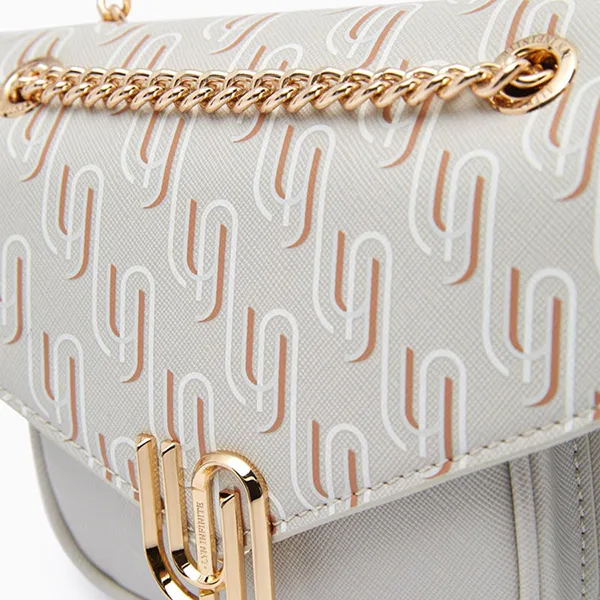 Túi Đeo Chéo Nữ Lyn Infinite Pillow Shoulder Bags Grey LL23MBF074 Màu Xám