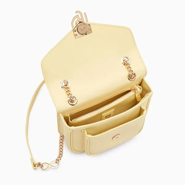 Túi Đeo Chéo Nữ Lyn Infinite Pillow Shoulder Bags Yellow LL23MBF074 Màu Vàng