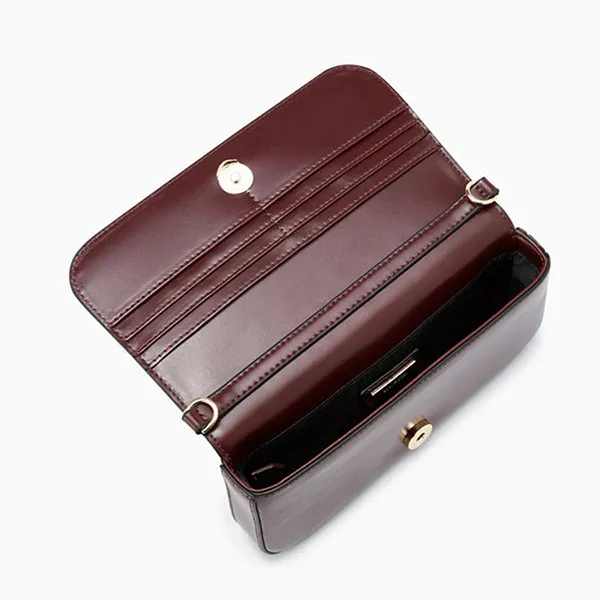 Túi Đeo Chéo Nữ Lyn Lyndy Crossbody Bags LL23WBF076 Red Màu Đỏ