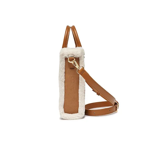 Túi Đeo Chéo Trẻ Em MLB Monogram Mustang Cross Bag Boston 7ACRM0436-43CAS Màu Nâu