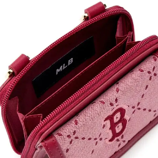 Túi Đeo Chéo Trẻ Em MLB Mini Cross Bag 7ACRMD43N-43PCD Màu Hồng