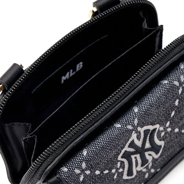 Túi Đeo Chéo Trẻ Em MLB New York-Yankees Mini Cross Bag 7ACRMD43N-50BKD Màu Đen