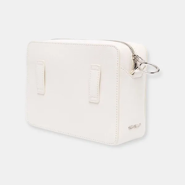 Túi Đeo Chéo Unisex Off White OWNN020F21LEA0020110 Màu Trắng Đen