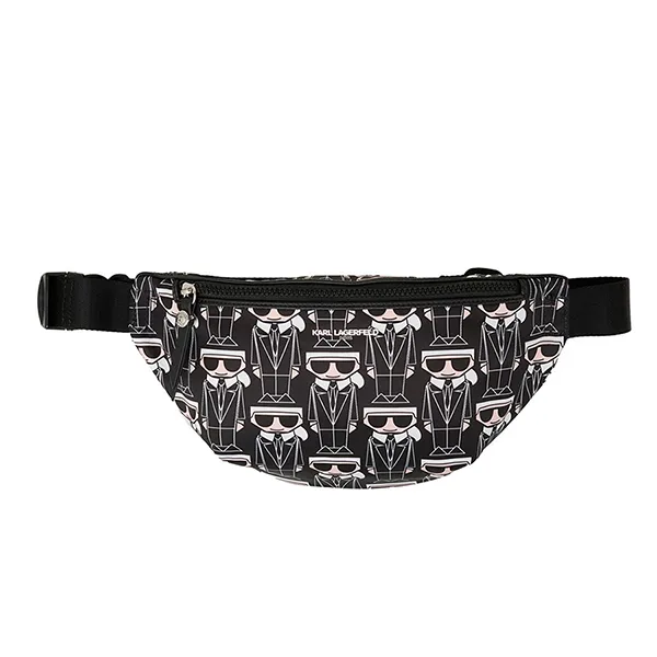 Túi Đeo Hông Karl Lagerfeld Amour Belt Bag LH4IE1AG Màu Đen - Túi xách - Vua Hàng Hiệu