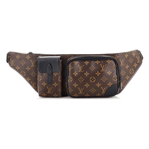 Túi Đeo Hông Louis Vuitton LV Christopher Bumbag Macassar Monogram Canvas Màu Nâu - Túi xách - Vua Hàng Hiệu