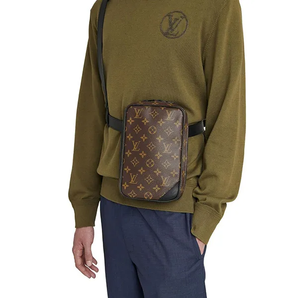Túi Đeo Hông Louis Vuitton LV Monogram Utility Side Bag Màu Nâu - Túi xách - Vua Hàng Hiệu