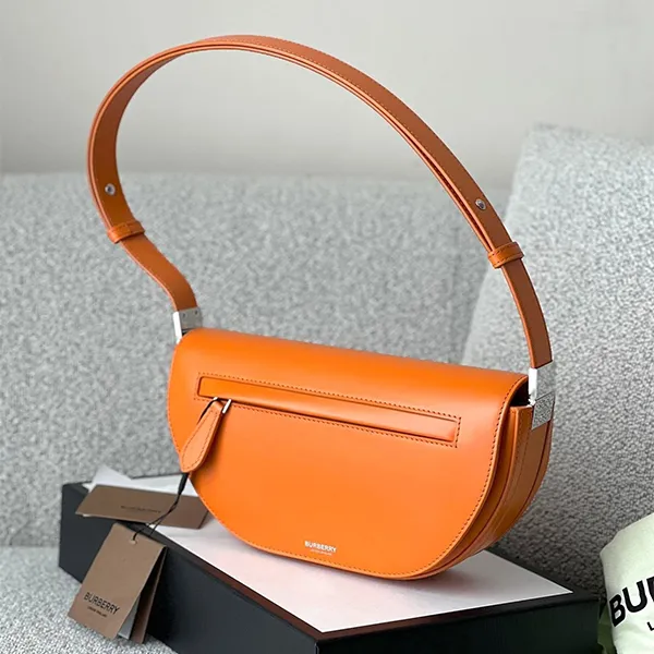 Túi Đeo Vai Nữ Buberry Olympia Shoulder Bag Màu Cam
