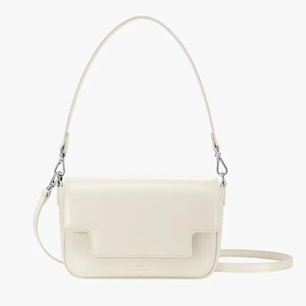 Túi Đeo Vai Nữ Find Kapoor Lia Bag 19 Crinkled Ivory Màu Kem