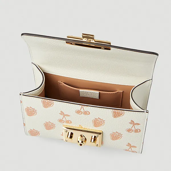 Túi Đeo Vai Nữ Gucci Berry Padlock Small Shoulder Bag Màu Trắng - Túi xách - Vua Hàng Hiệu