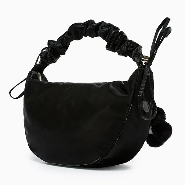 Túi Đeo Vai Nữ Lyn Nadena Hobo Shoulder Bags Black LL23FBF282 Màu Đen
