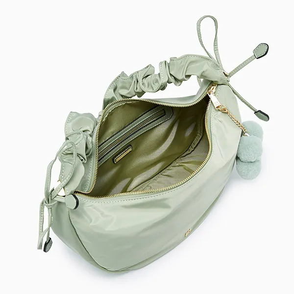 Túi Đeo Vai Nữ Lyn Nadena Hobo Shoulder Bags LL23FBF282 Màu Xanh Green