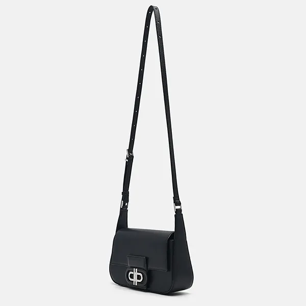 Túi Đeo Vai Nữ Pedro Icon Leather Shoulder Bag Black 76610072 Màu Đen - Túi xách - Vua Hàng Hiệu