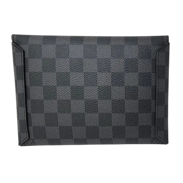 Túi Nam Louis Vuitton LV Alpha Triple Pouch Damier Graphite Màu Xám Đen - Túi xách - Vua Hàng Hiệu