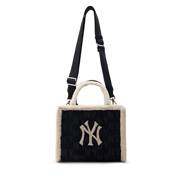 Túi Tote MLB Monogram Mustang New York Yankees 3AORS1036-50BKS Màu Đen