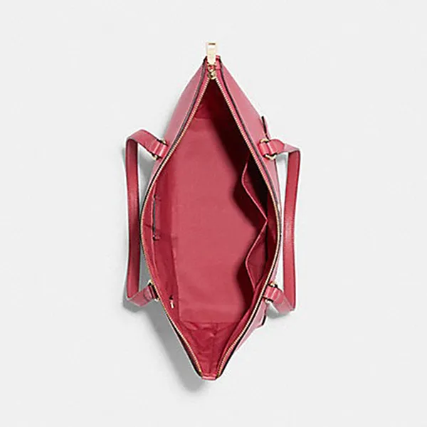 Túi Tote Nữ Coach Gallery Tote Gold Strawberry Haze 79608 Màu Hồng Đỏ