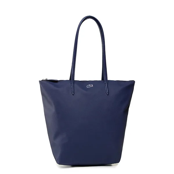 Túi Tote Nữ Lacoste Handbag Vertical Shopping Bag NF1890PO D55 Dark Blue Màu Xanh Navy - Túi xách - Vua Hàng Hiệu