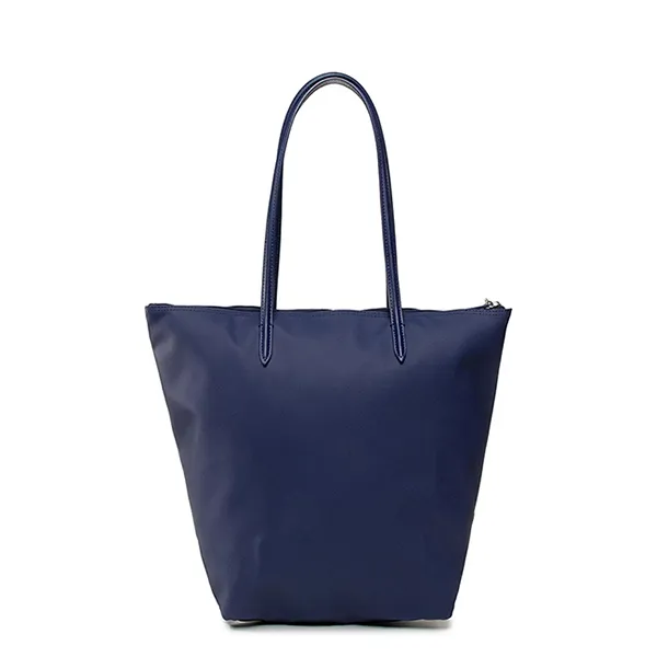 Túi Tote Nữ Lacoste Handbag Vertical Shopping Bag NF1890PO D55 Dark Blue Màu Xanh Navy - Túi xách - Vua Hàng Hiệu