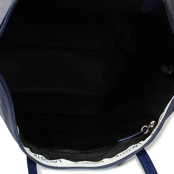 Túi Tote Nữ Lacoste Handbag Vertical Shopping Bag NF1890PO D55 Dark Blue Màu Xanh Navy - Túi xách - Vua Hàng Hiệu