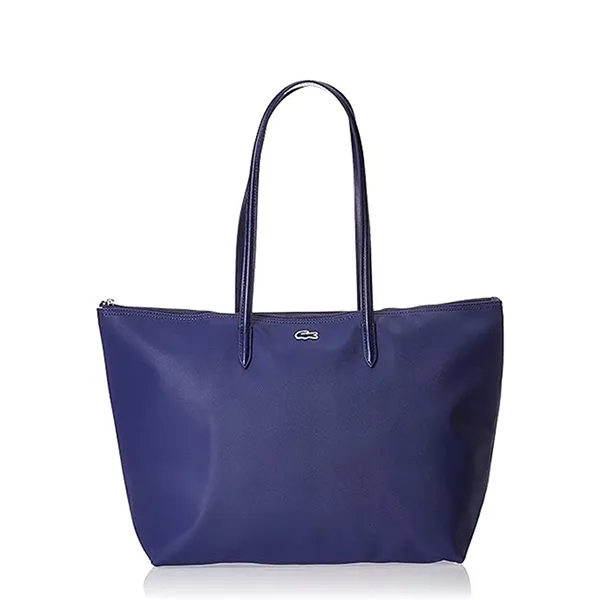 Túi Tote Nữ Lacoste Women's Concept Zip Bag NF1888PO D55 Màu Xanh Nước Biển Đậm