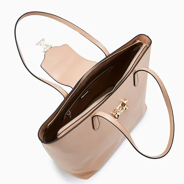 Túi Tote Nữ Lyn Augusta L Bags Black Beige LL23FBF176 Màu Be