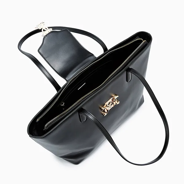 Túi Tote Nữ Lyn Augusta L Bags Black LL23FBF176 Màu Đen