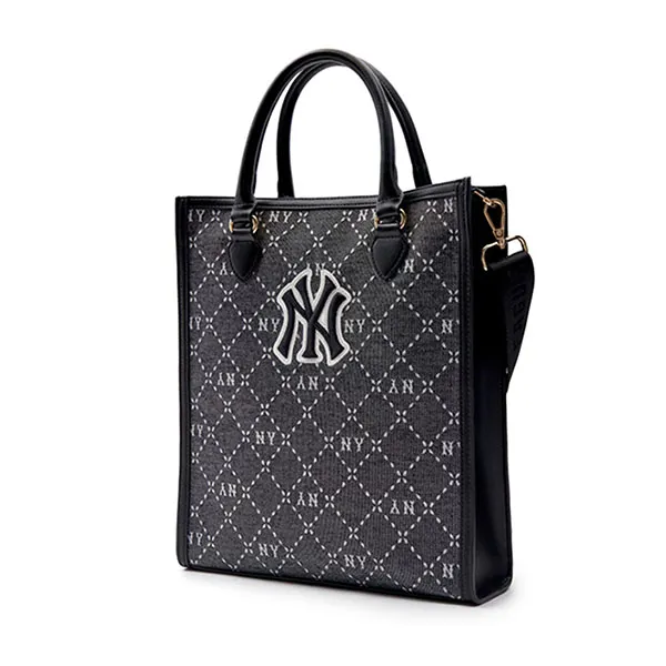 Túi Tote Nữ MLB Monogram New York Yankees ACRMDA3N-50BKS Màu Đen Xám